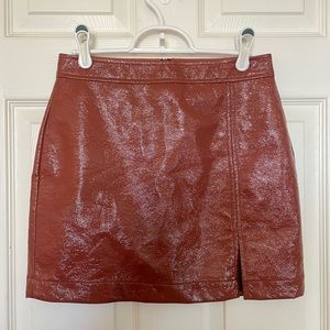 Aritzia Wilfred patio mini skirt